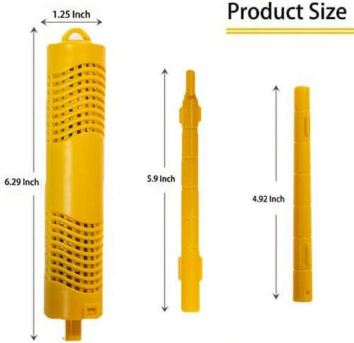 2 Pack Spa Mineral Sticks Parts Cartridge For Hot Tub Swimming Pool Fish Pond Filter, Last For 4 Month(Yellow)