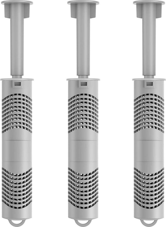 HOTSPRING HOTUB Spa Mineral Ion Cartridge Sticks 3 Gray Yearly Supply Filter Replacements Keep Hot Tubs Spring Pool Water 12 Months Fresh And Crystal Clear (8.6 Inch)