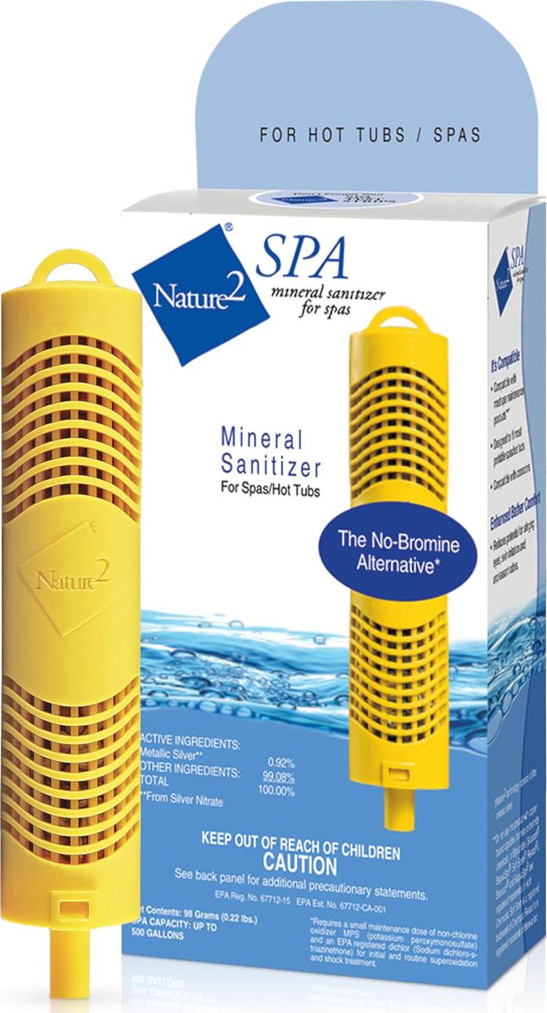 Nature2 SPA Stick Mineral Sanitizer For Hot Tubs And Spas, Destroys Algae And Bacteria, 1 Pack