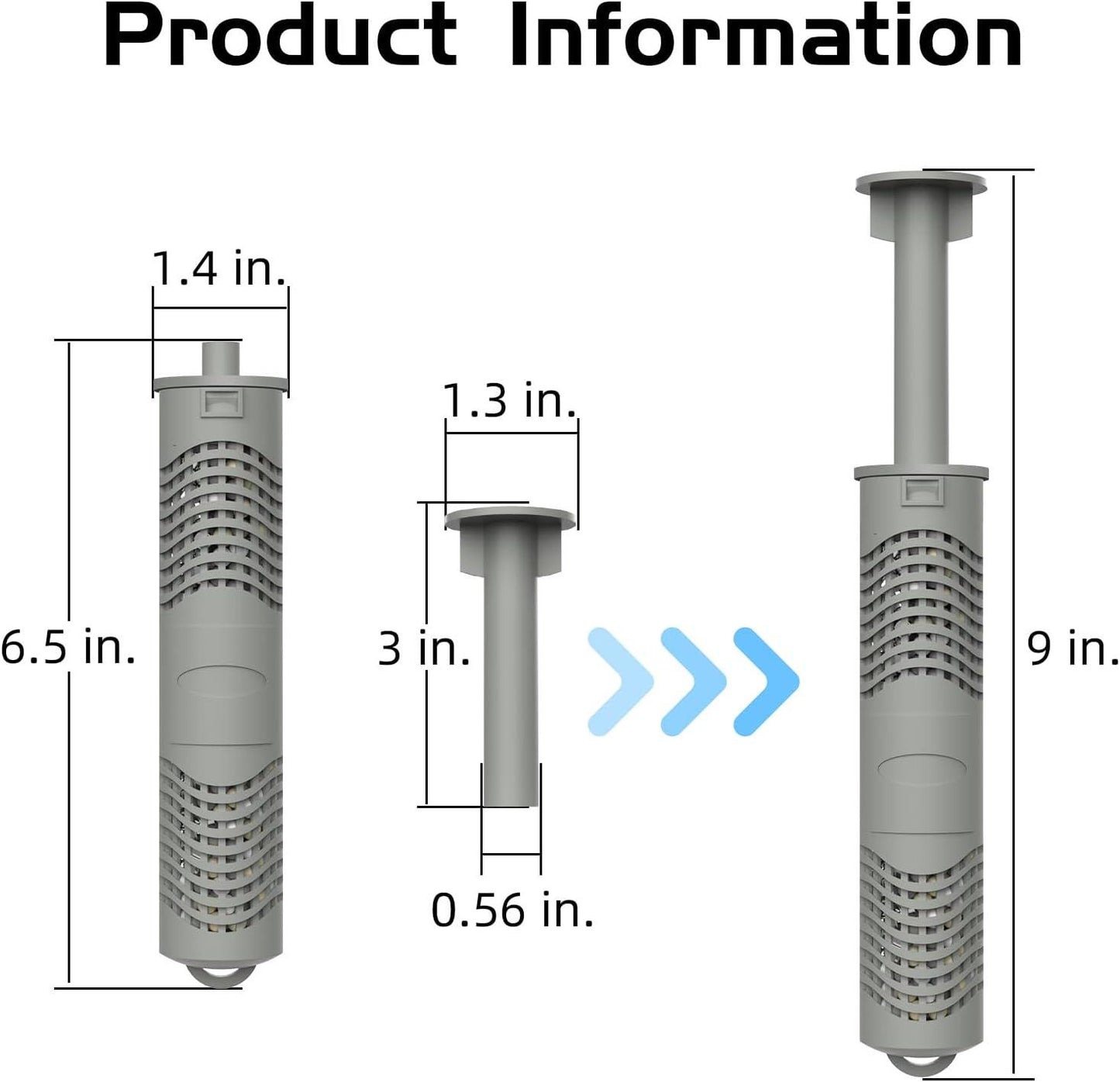 ROYOR Hot Springs Silver Ion Cartridge - Spa Mineral Sticks For Hot Tub, Spa Silver Ion Cartridge For Spa Hot Tub, 2 Pack