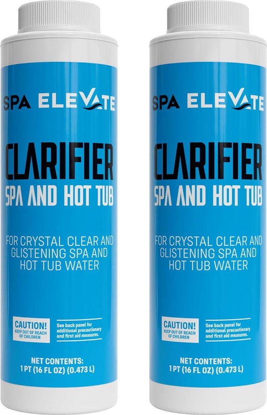 Ultimate Spa And Hot Tub Water Clarifier | Clears Cloudy Water, Enhances Cleanliness With Spa Clear Technology | Ideal Chemicals For Crystal Clear Spa Experience | Pack Of 2