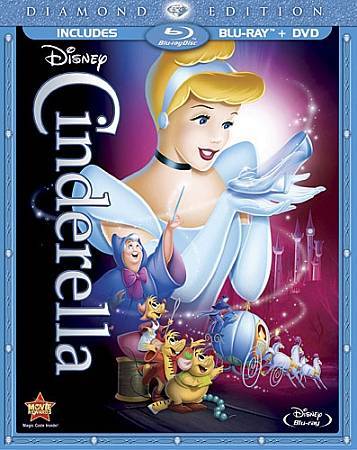 Cinderella Diamond Edition Blu-Ray/DVD BRAND NEW SEALED - FREE S/H